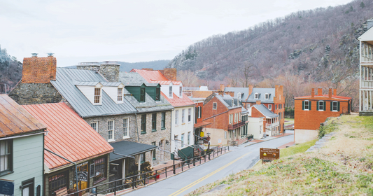 Street in Harpers Ferry West Virginia