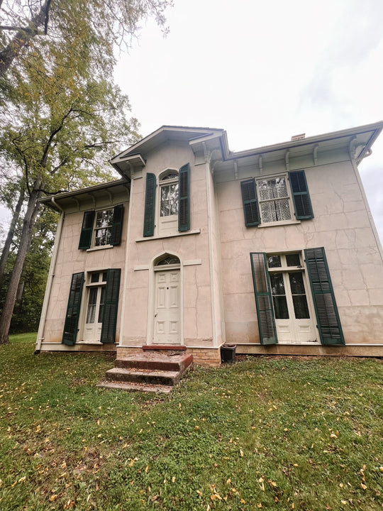 Old house with a haunted past.