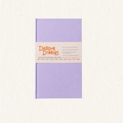 Lilac Road Trip Journal with a Detour Diaries cover label.
