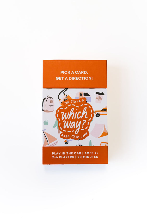 Which Way? A Surprise Road Trip Card Game