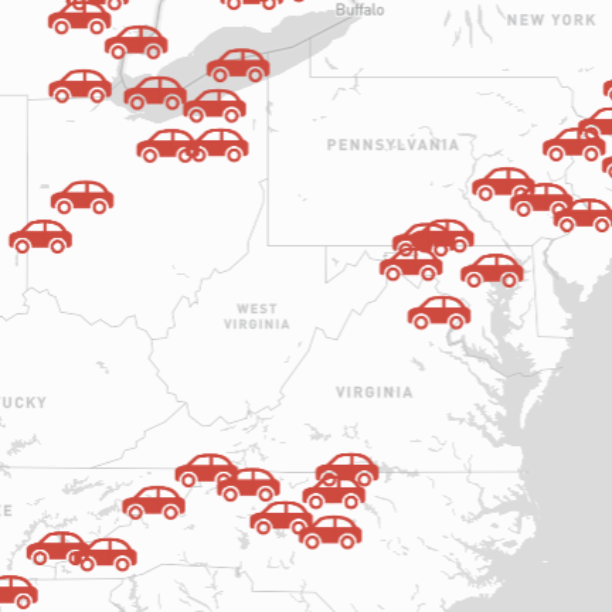 Road Trip Map