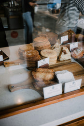 Display of cookies for sale.