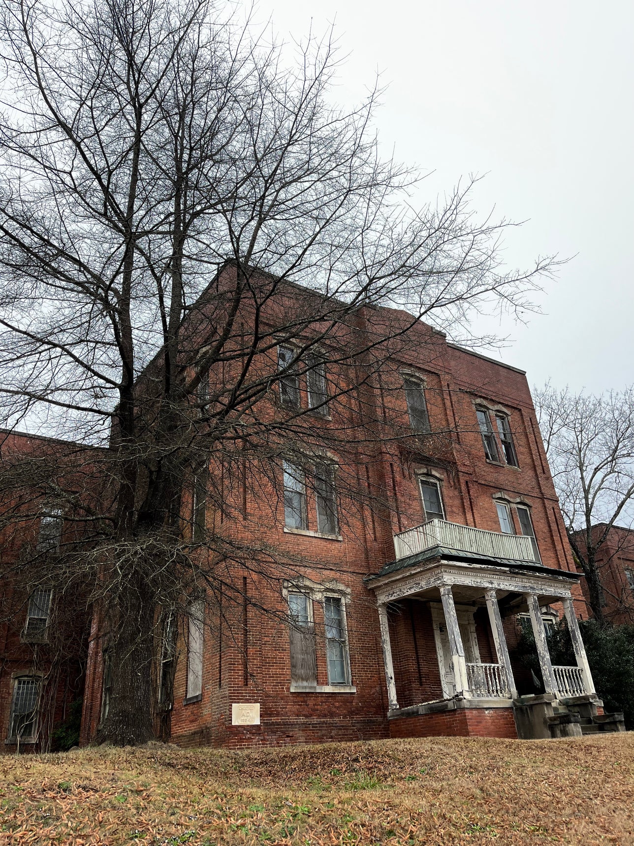 Abandoned building.